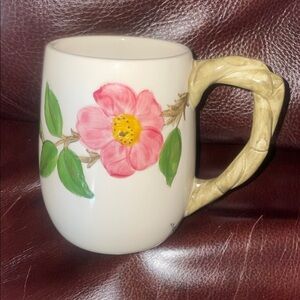 FRANCISCAN Desert Rose (USA Backstamp) Hand Decorated Ceramic Mug, EUC